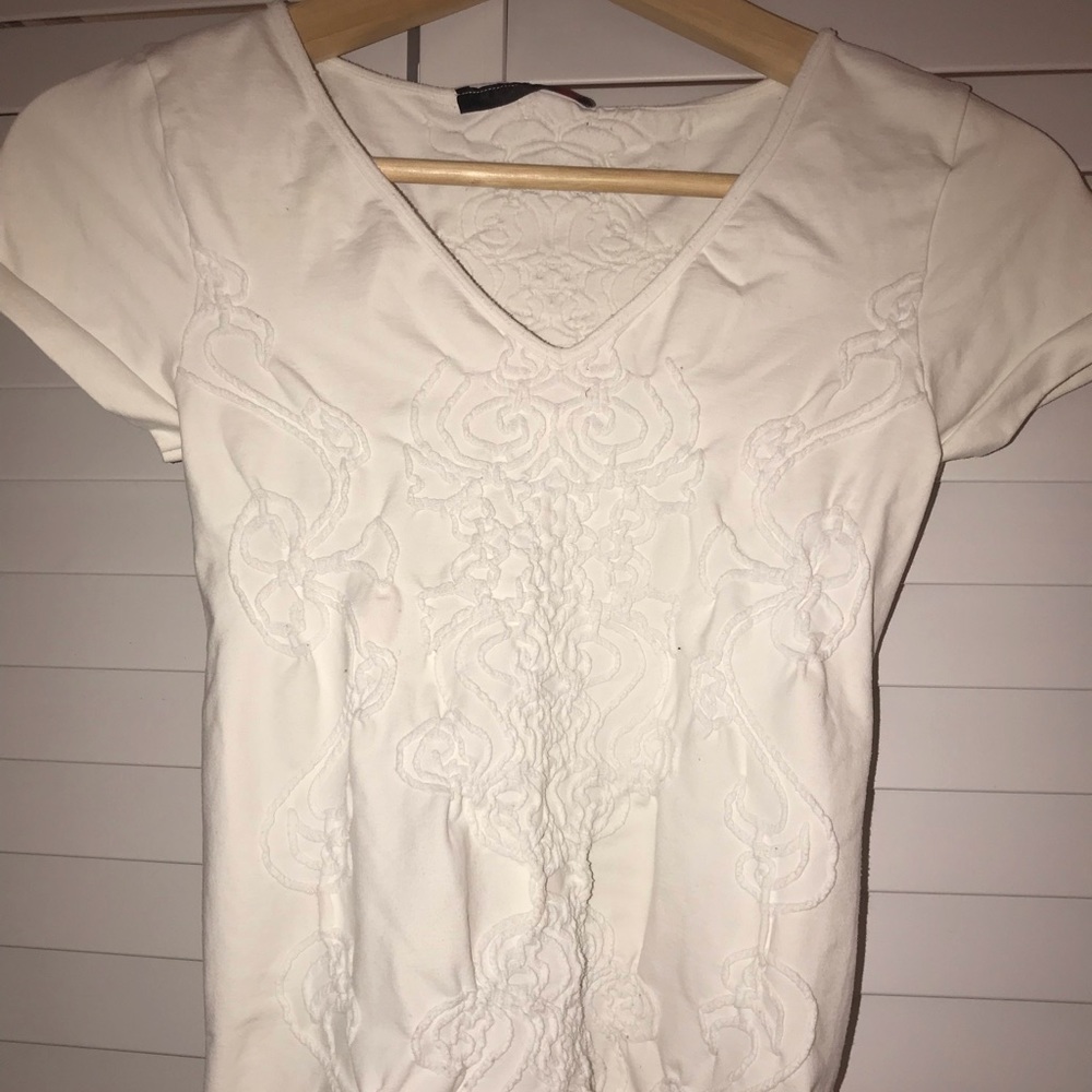 White T-Shirt//MCM